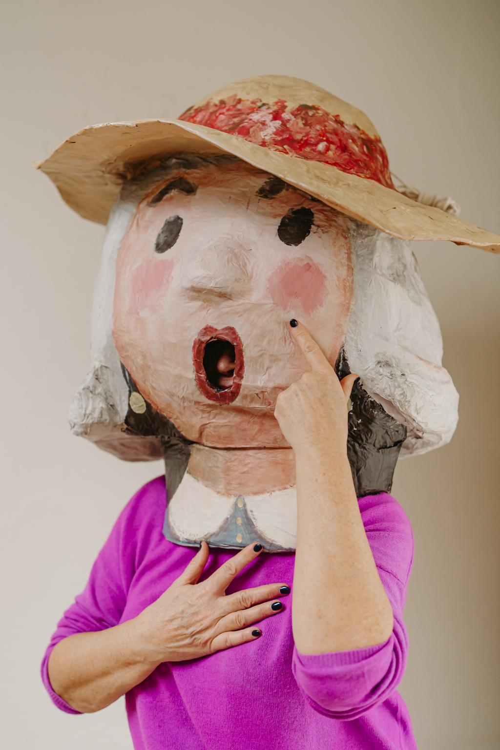 Papier Mâché Mask 5