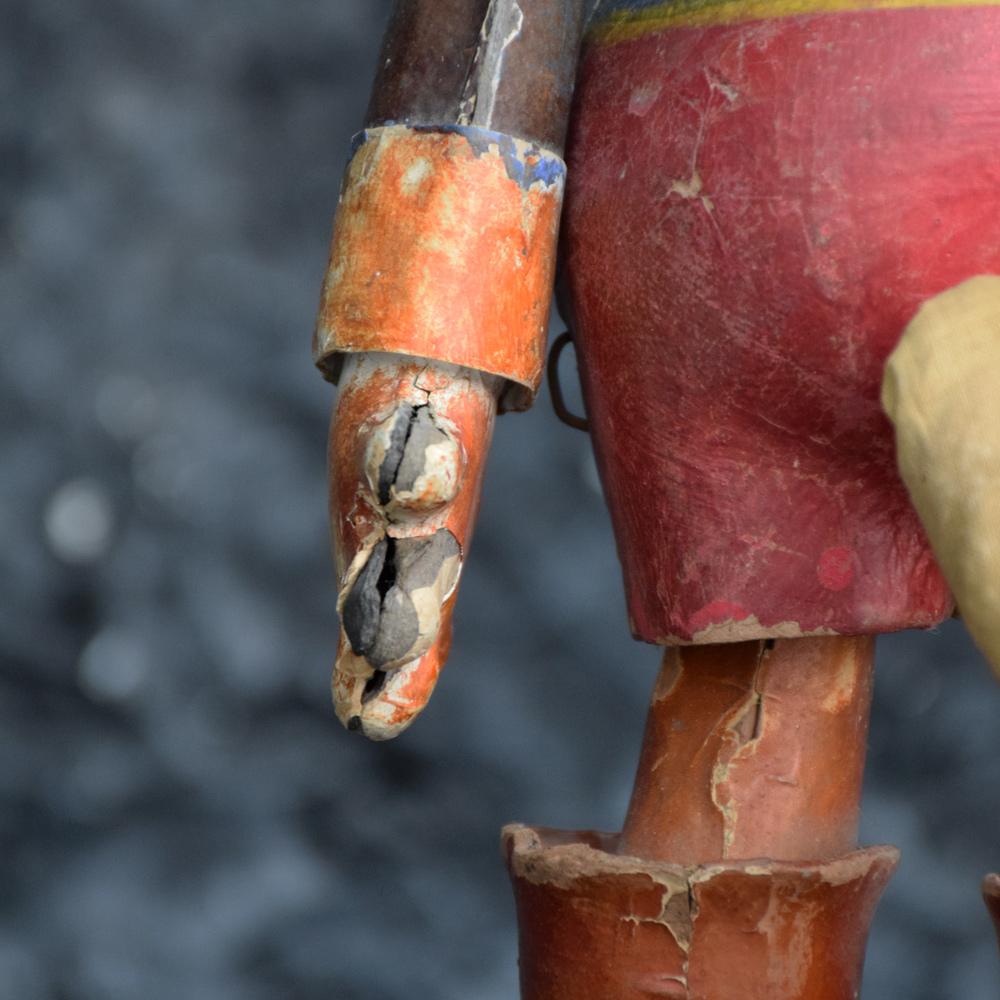 Hand-Crafted Papier Mâché Puss in Boots French Automation Cat Made by CESAR France, 1947