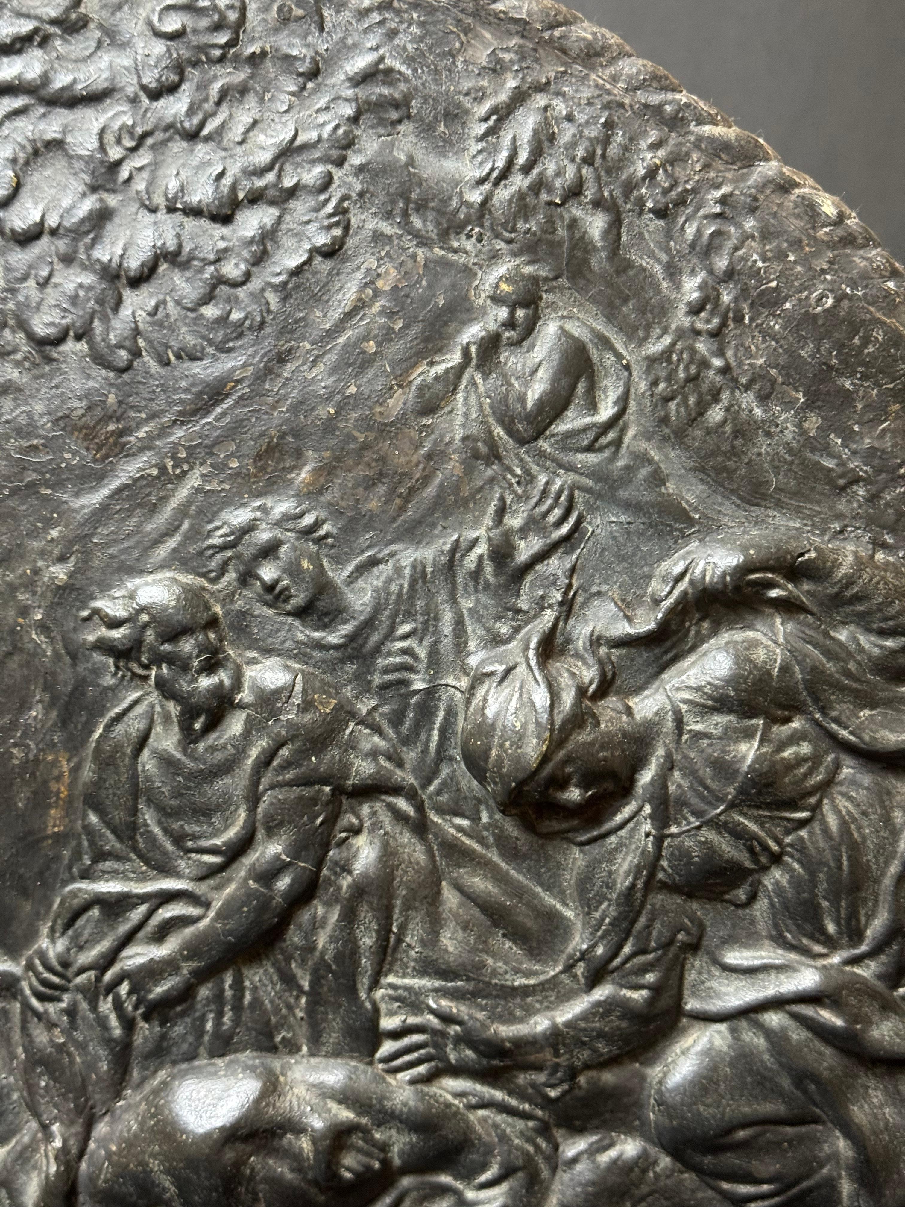 Papier Mâché raffigurante la decollazione di San Paolo - XVIII secolo in vendita 2