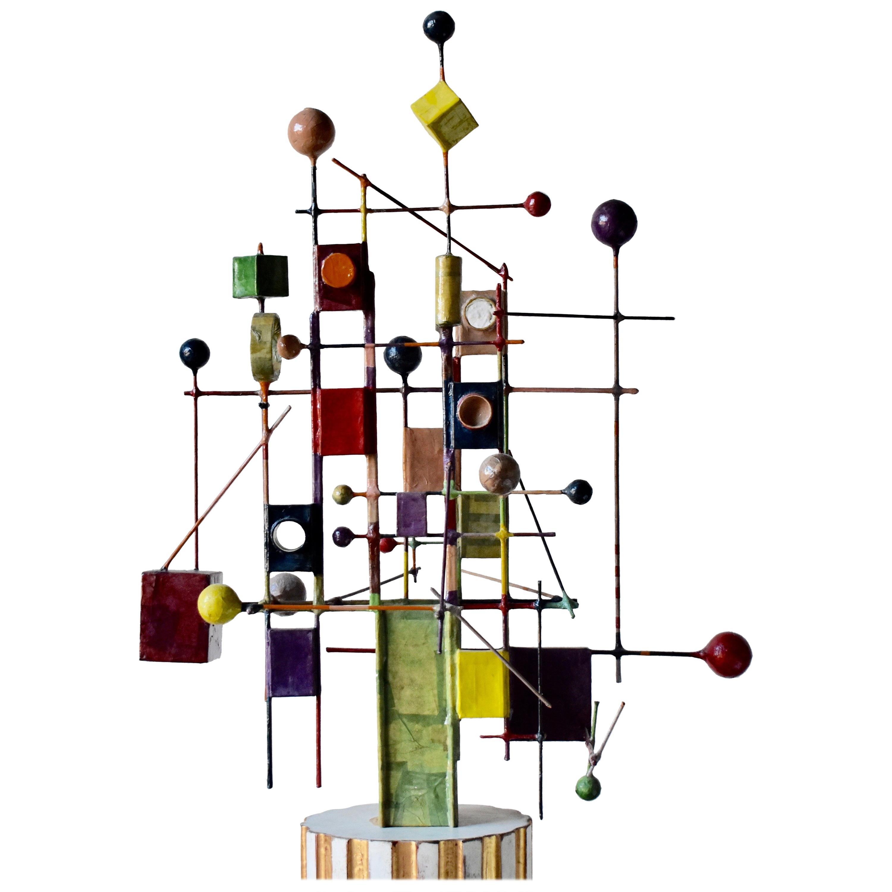 Scultura/installazione in cartapesta di Ture Lidström, anni 
60 in vendita