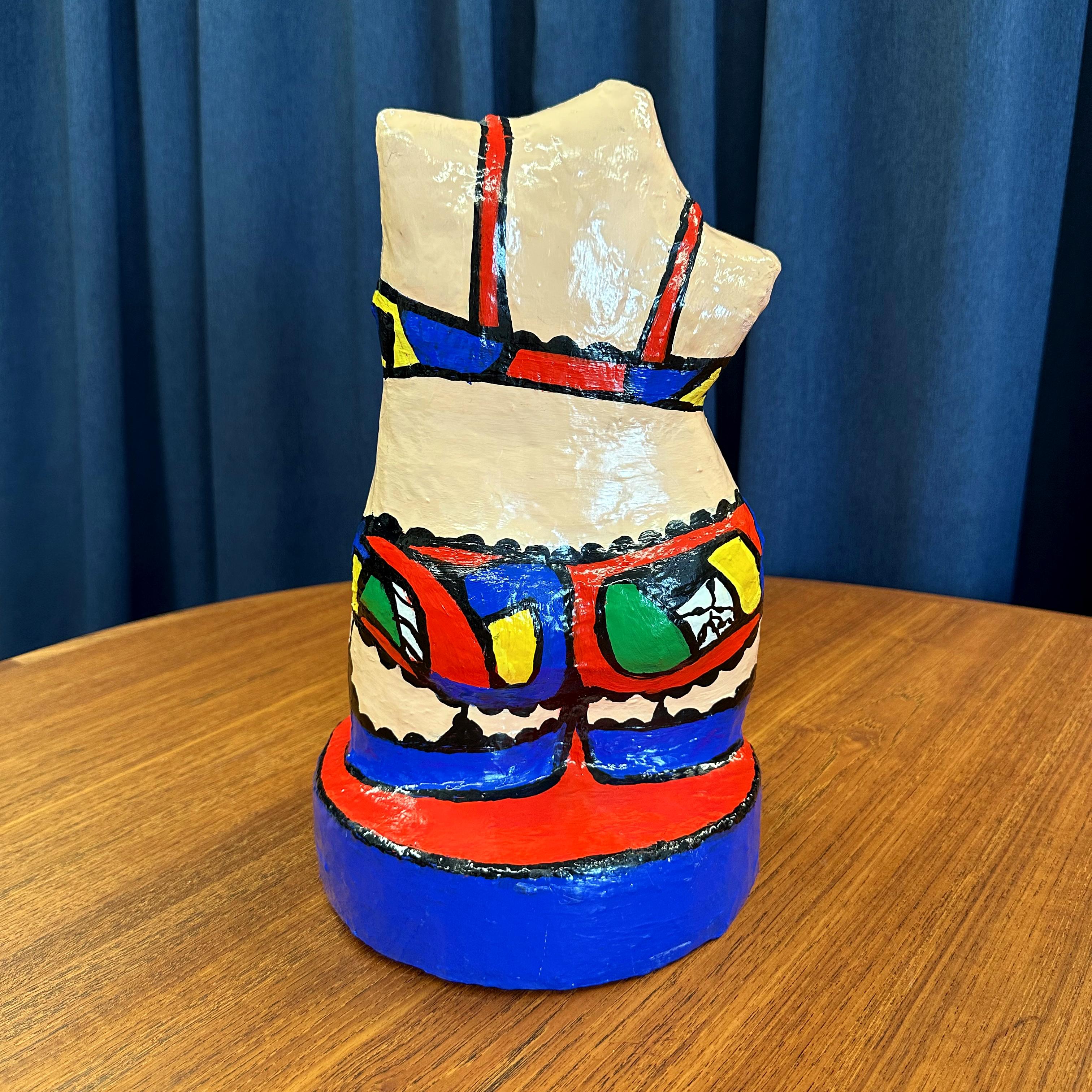 Whimsical Torso Sculptures by Kathy Berenstein In Excellent Condition For Sale In Littleton, CO