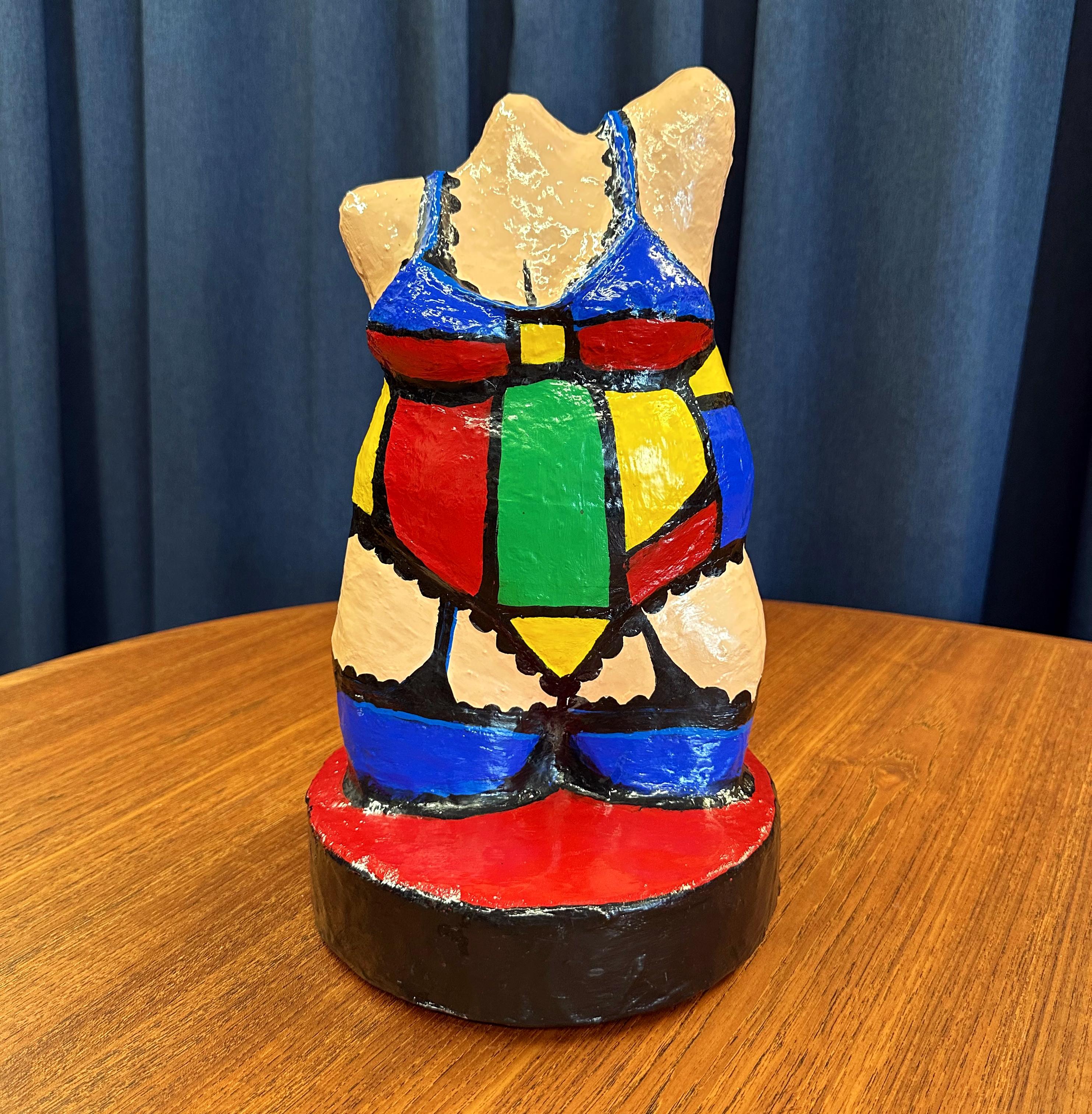 Whimsical Torso Sculptures by Kathy Berenstein For Sale 1