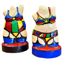 Caprichosas esculturas de torso de Kathy Berenstein