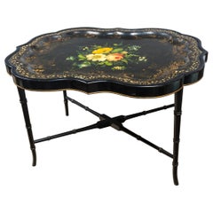 Papier Mâché Tray on Stand