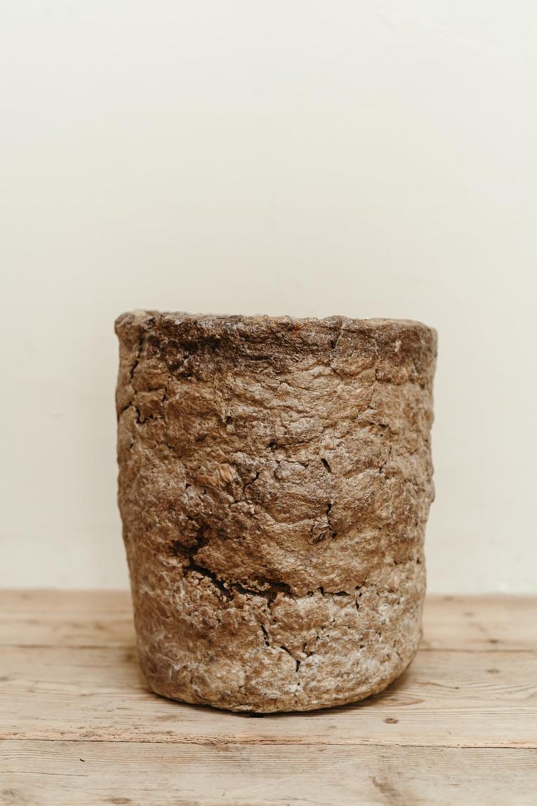 papier mâché vase/jardinière For Sale at 1stDibs