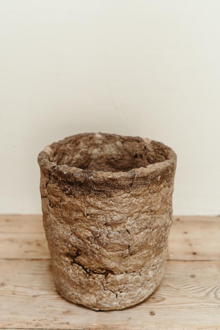 papier mâché vase/jardinière For Sale at 1stDibs
