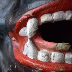 Papier Mâché Wolf Mid-20th Century English Theatre Mask