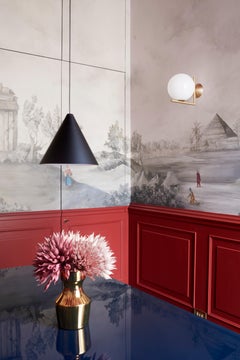 Papier Peints, Hand Painted Wallpaper - Made in Italy - customizable