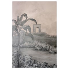 Papier Peints, Hand Painted Wallpaper - Made in Italy - customizable