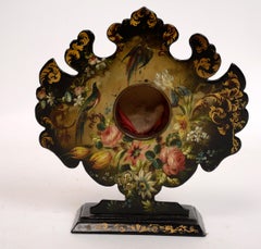 Papier Mâché Watch Holder, circa 1840