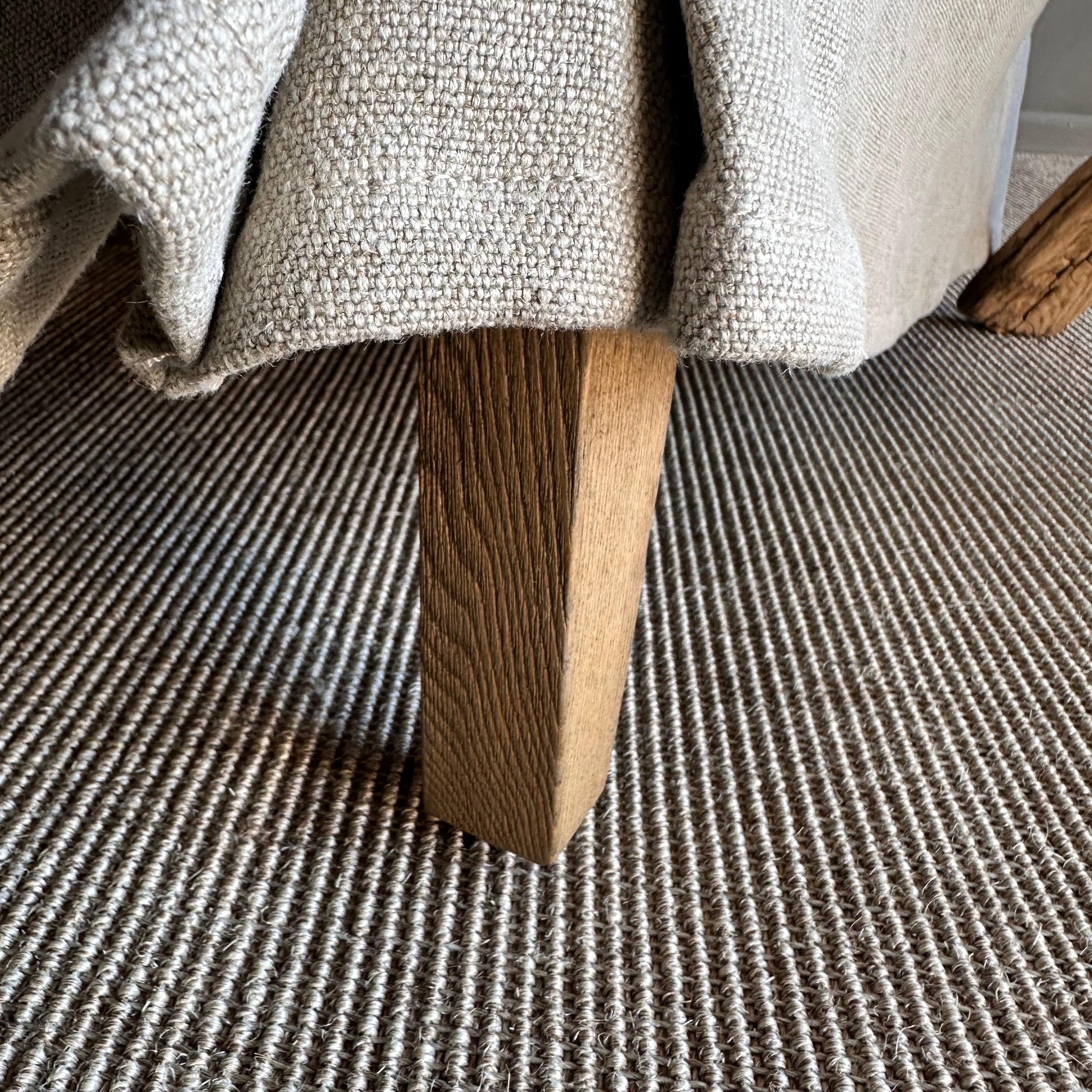 Chaise Papillion, 100 % pure lin, recouverte d'une housse en vente 2