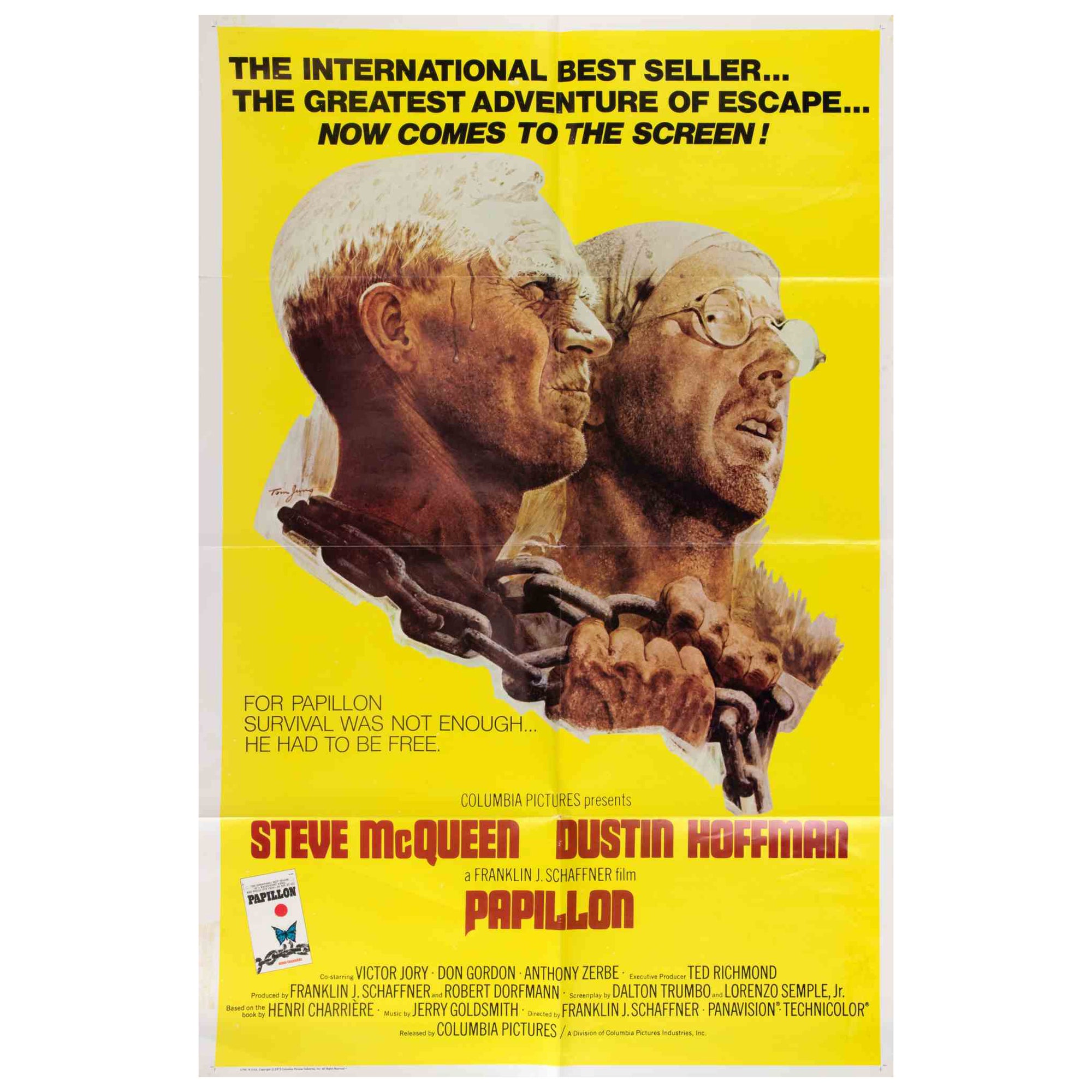 Papillon (1973, USA) in vendita