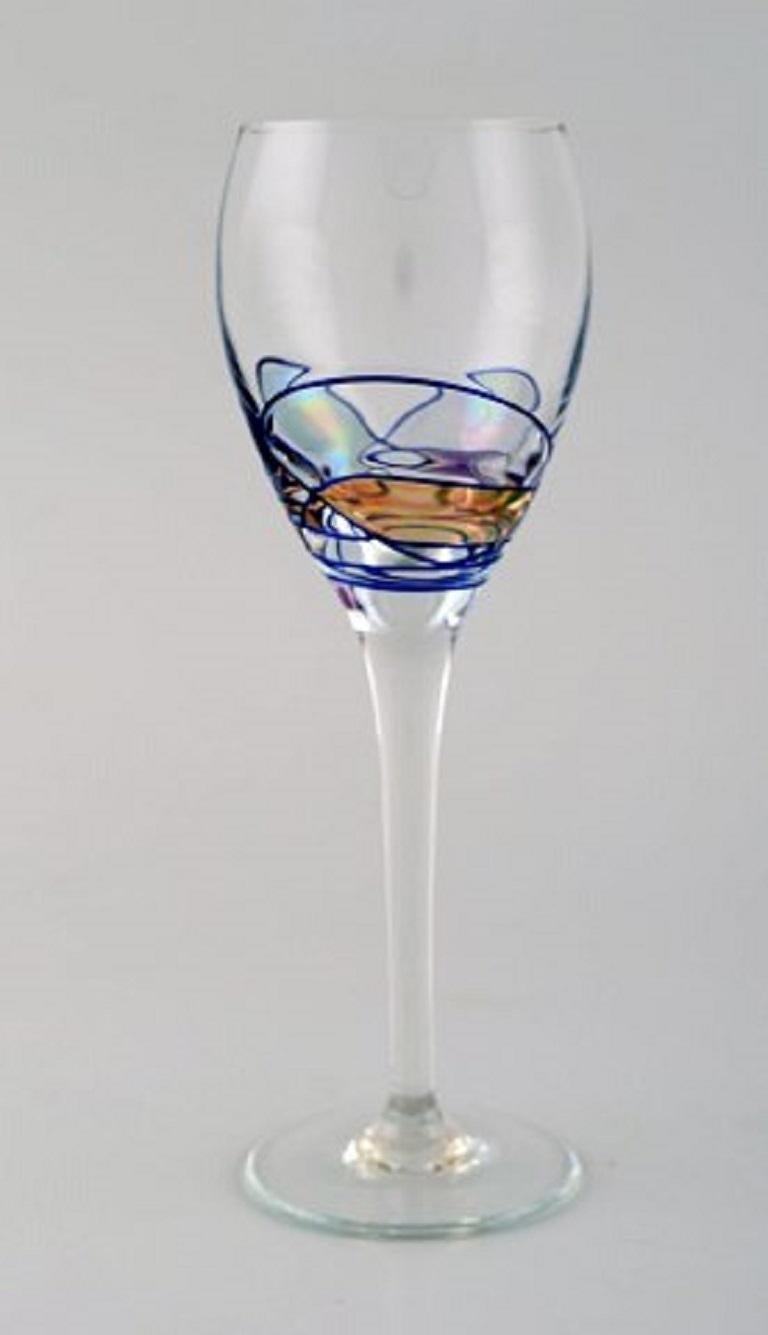 Papillon / Casa Grande, Tiffany and Co. Four MouthBlown Wine Glasses