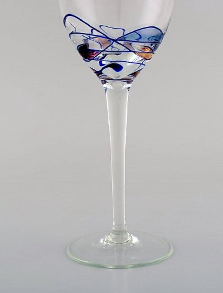 tiffany blue wine glasses