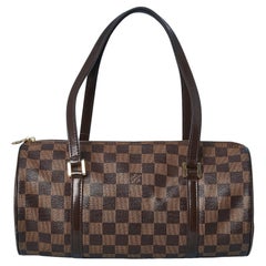 Sac à main Papillon Damier ébène 30 Louis Vuitton 