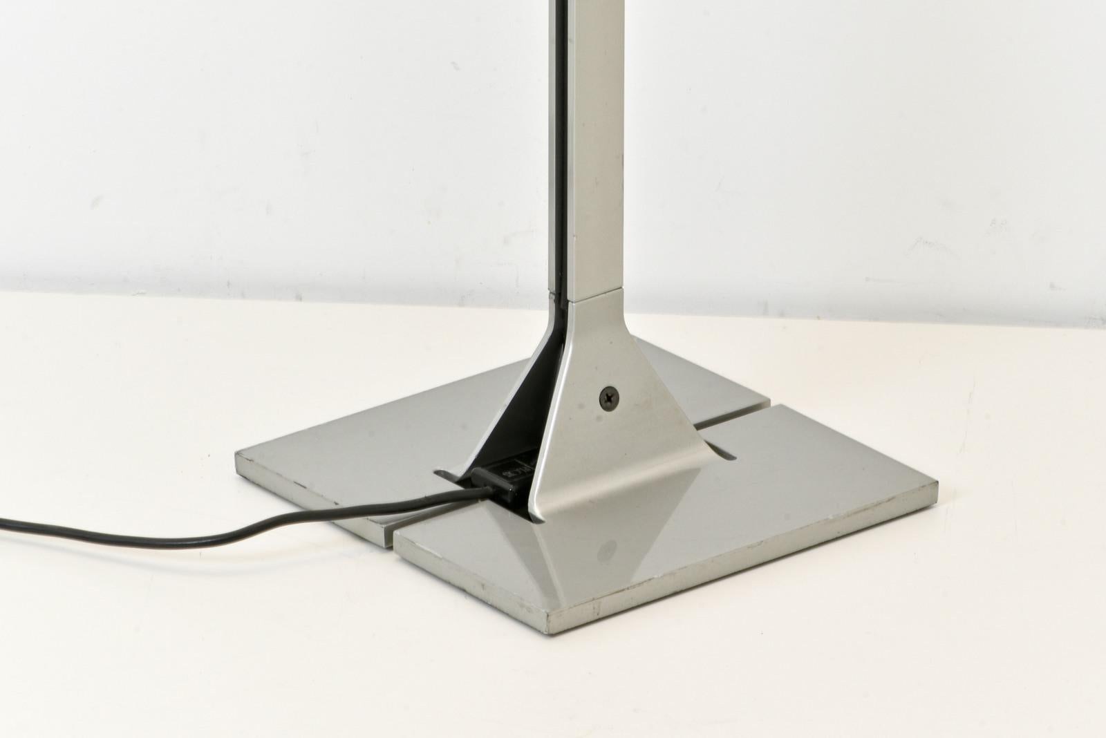Aluminum PAPILLONA Floor Lamp by Tobia Scarpa for Flos, Italy - 1975 For Sale