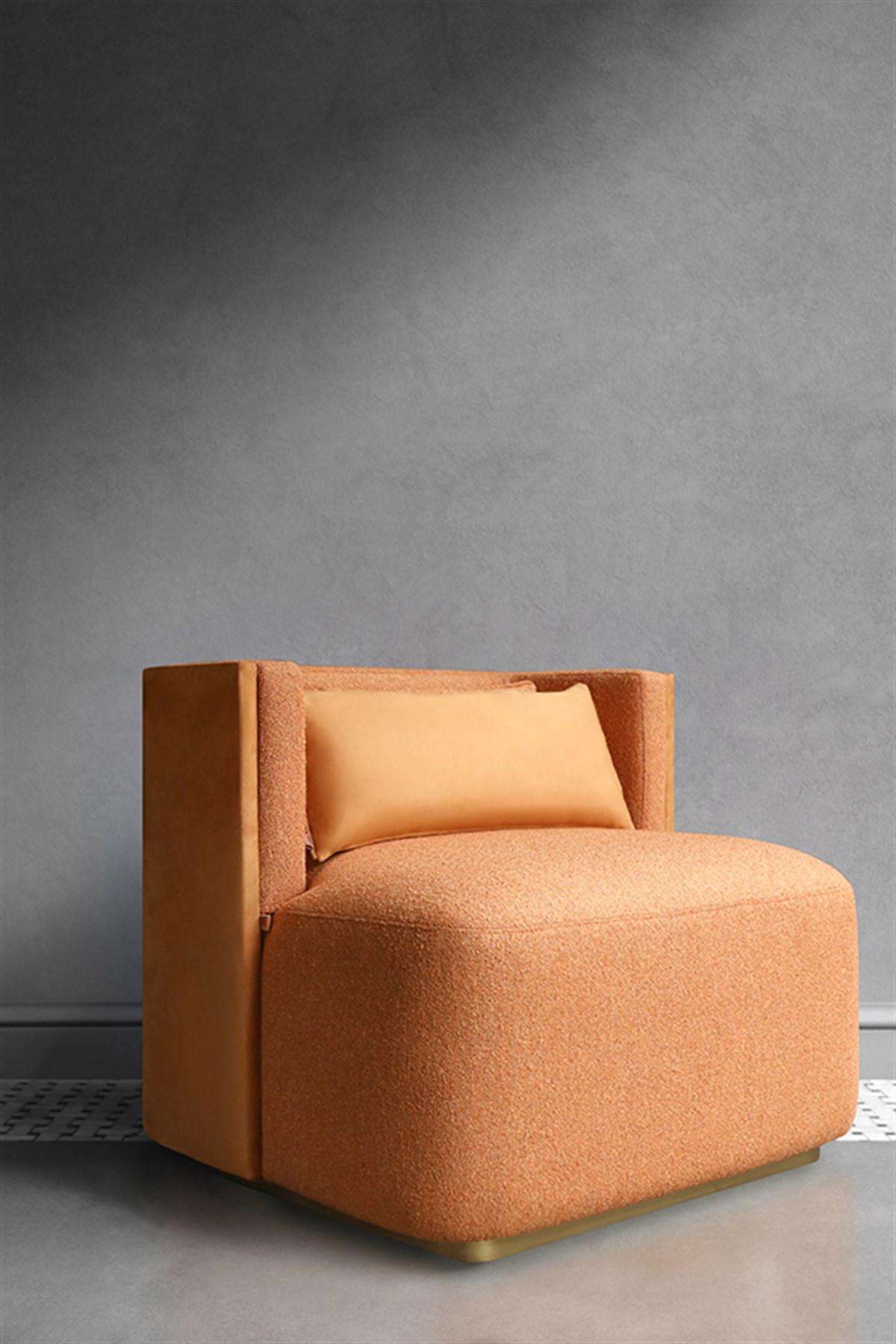 Papillonne Mustard armchair by Lagu
Designed by Ufuk Ceylan
Dimensions: W 80 x D 72 x H 73 cm
Materials: Bouclé, Foam, Hardwood, Metal, Upholstery.

The papillonne mustard armchair complements your style with its flawless form and unmatched comfort,