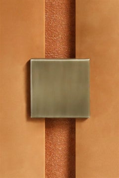 Papillonne Mustard Armchair with Brass Plated Accessory