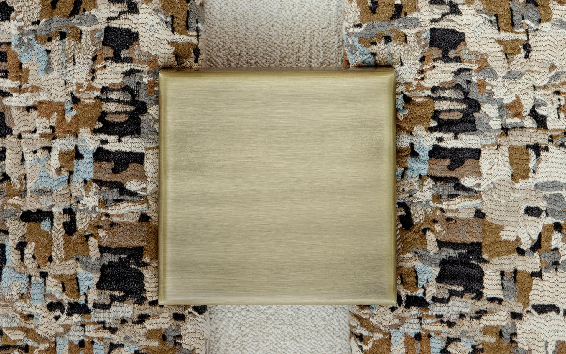 Turkish Papillonne Armchair with Pastel Kenzo Fabric For Sale