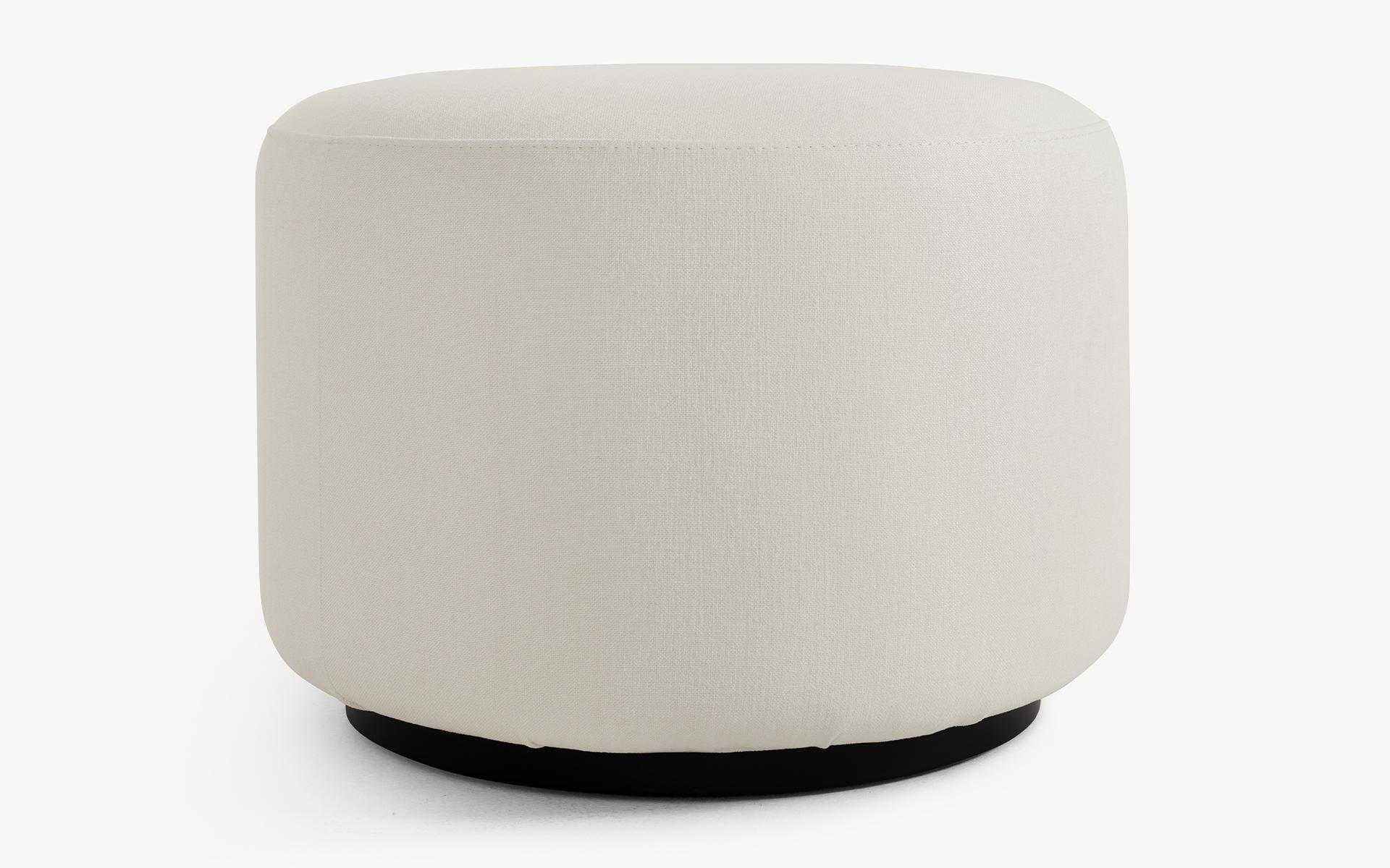 Puf Papillonne Beige Moderno en venta
