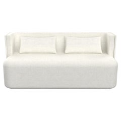 Papillonne Two Seater Sofa with Metal Accessory