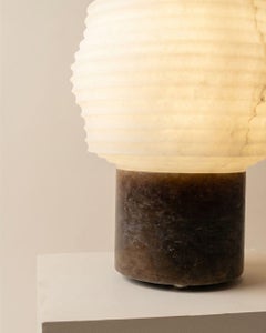 Papiro Alabaster Table Lamp by Luis Gimeno