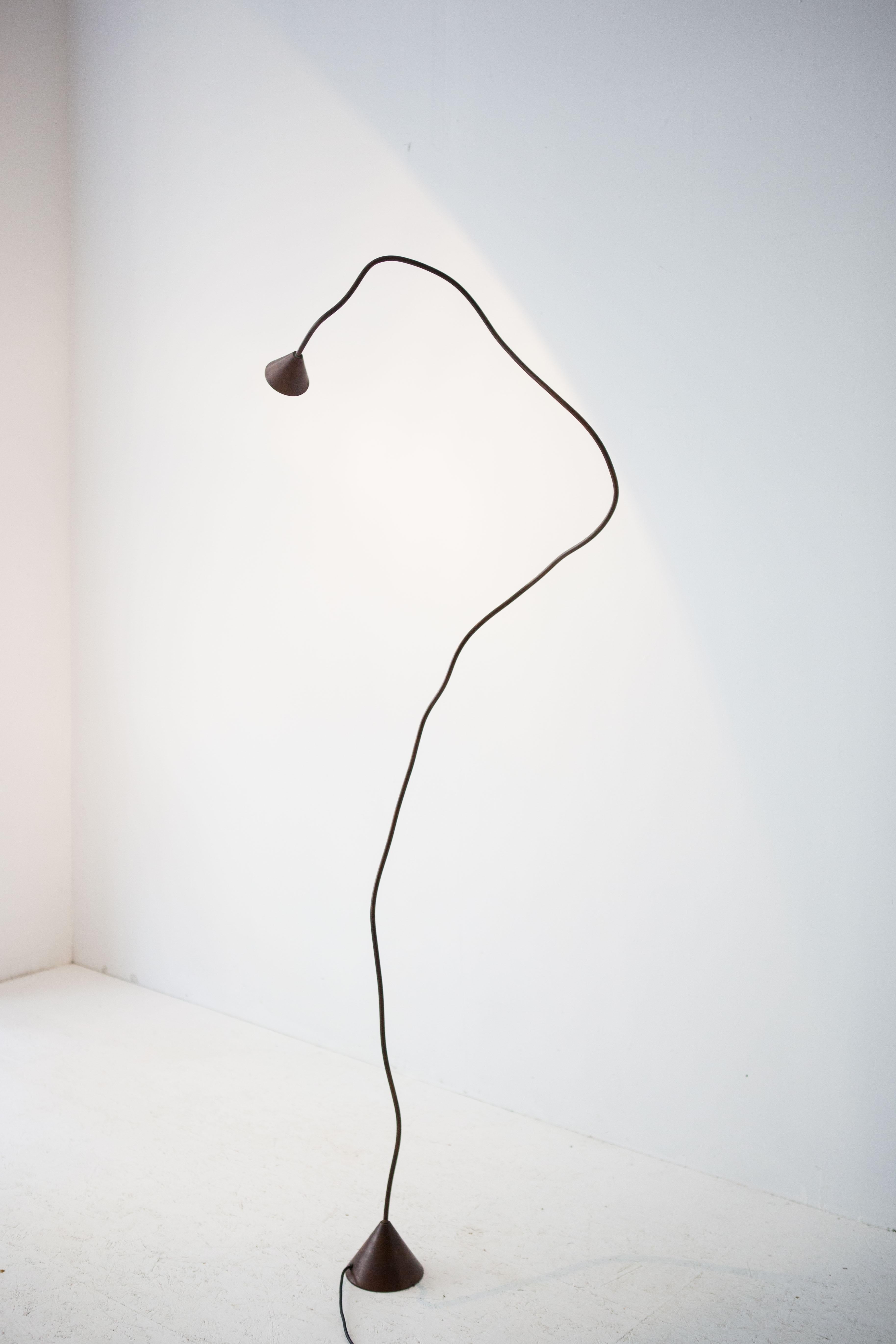 Post-Modern Papiro floor lamp by Sergio Calatroni for Pallucco, 1989