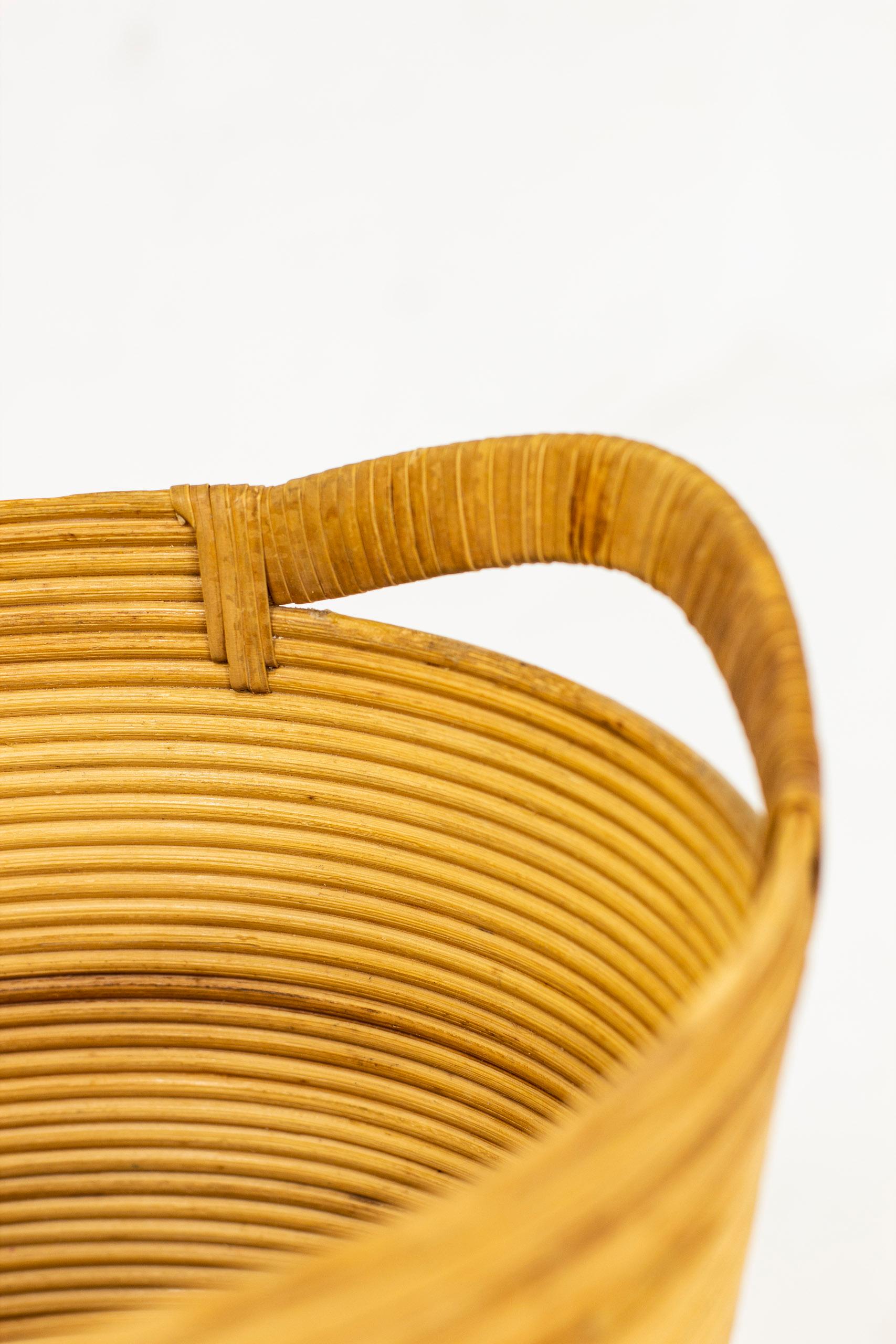 Scandinavian Modern Papper Basket Designed and Manufactured by Laurids Lønborg in Denmark, 1950s For Sale