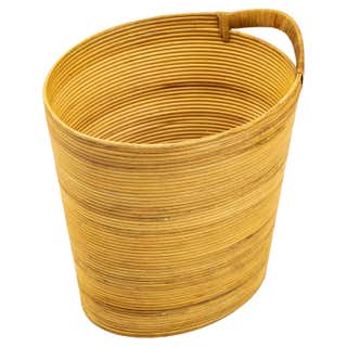 1950s Rattan basket serving tray from Finland, Nordic modern For Sale ...