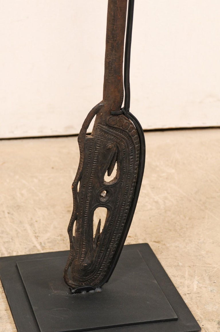 Papua New Guinea Carved Paddles For Sale at 1stDibs