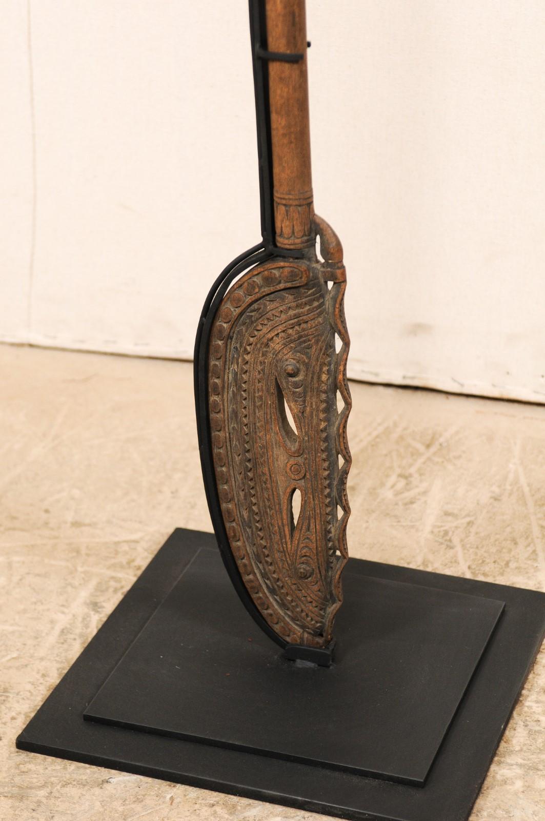 Papua New Guinea Carved Paddles 1