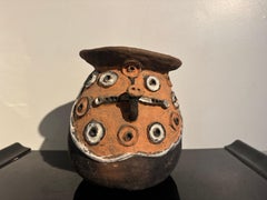 Papua New Guinea Chambri Lakes Pottery Vessel, Mid 20th century