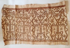 Papua new Guinea Decorative Tapa Oceanic Asian Tribal Art