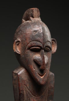 Papua New Guinea Standing Male Figure Fragment from Canoe? Based