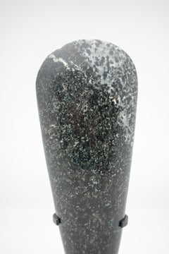 Papua New Guinea Stone Axe Mounted on a Custom Base