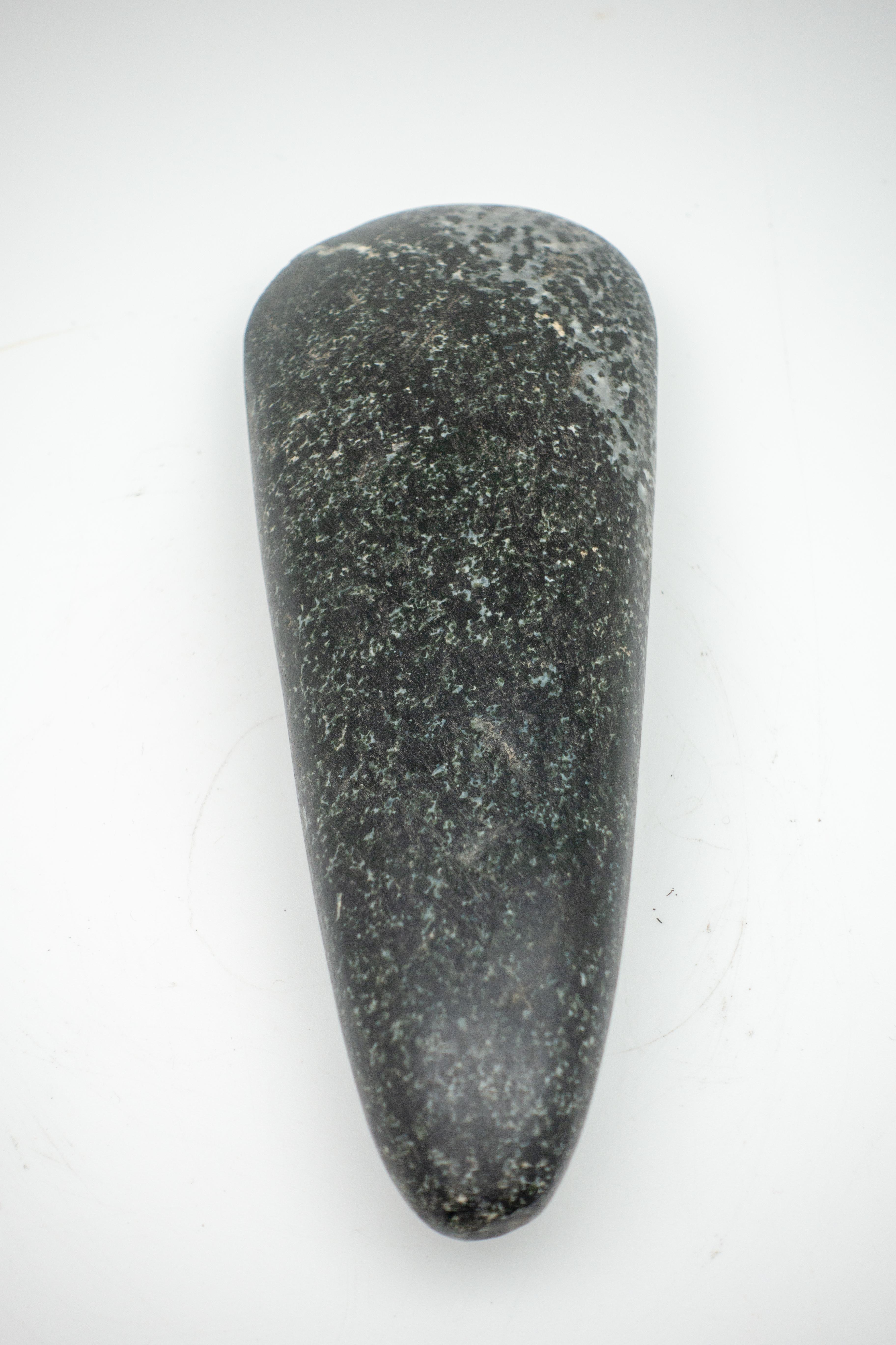 Papua New Guinea Stone Axe Mounted on a Custom Base In Good Condition In New York, NY