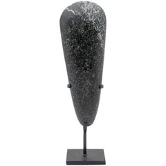 Papua New Guinea Stone Axe Mounted on a Custom Base