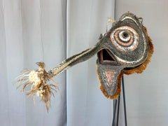 Papua New Guinea Iatmul People Initiation Mask, Middle Sepik River, Mid-20th C.