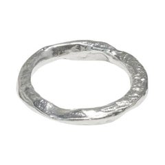 Papua Ring is handcrafted from 24ct silver plated bronze
