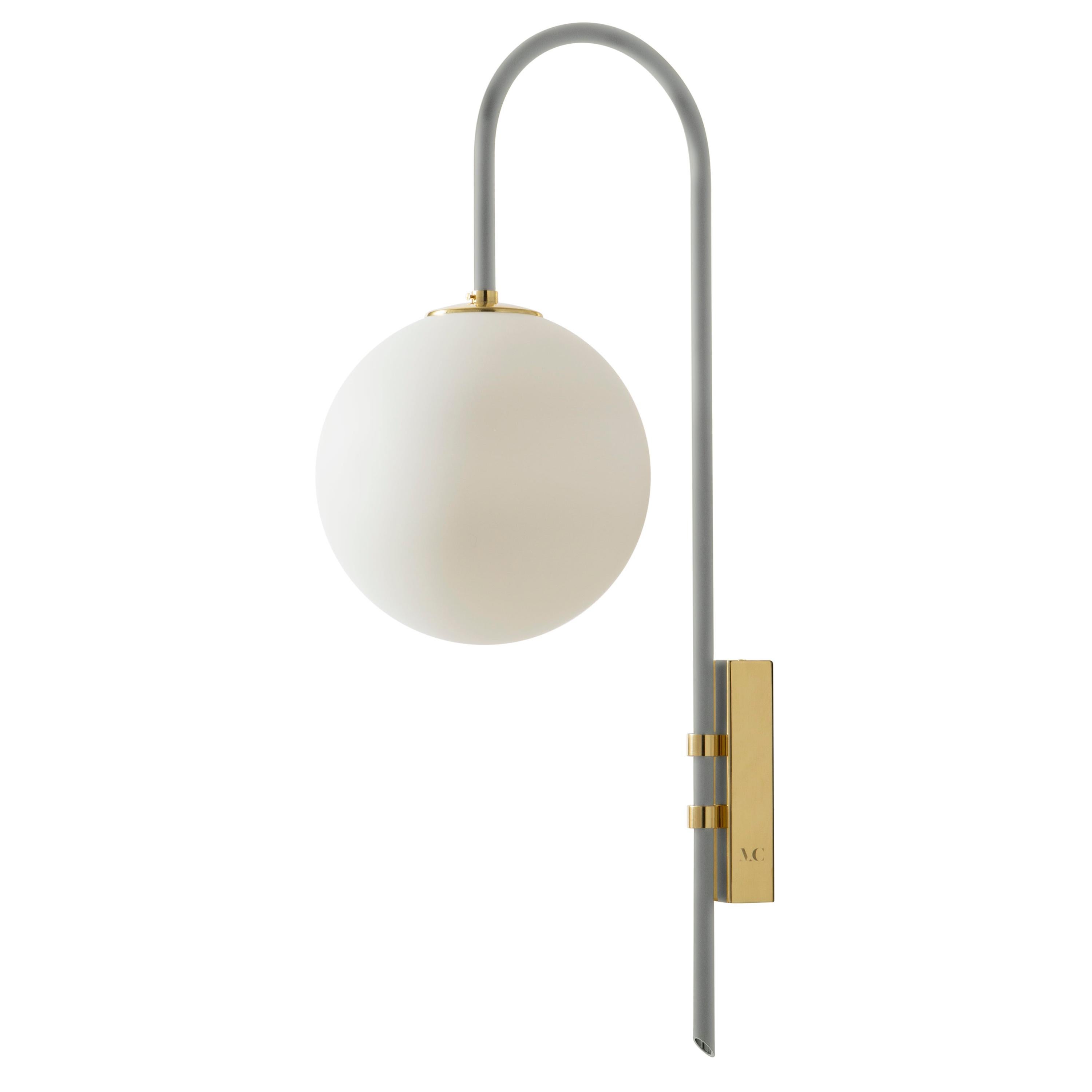 Papyrus Brass Wall Lamp 06 by Magic Circus Editions For Sale