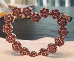 Paquale Bruni Pink Sapphire Heart Pendant