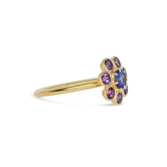 Paquerette - Tanzanite & Amethysts