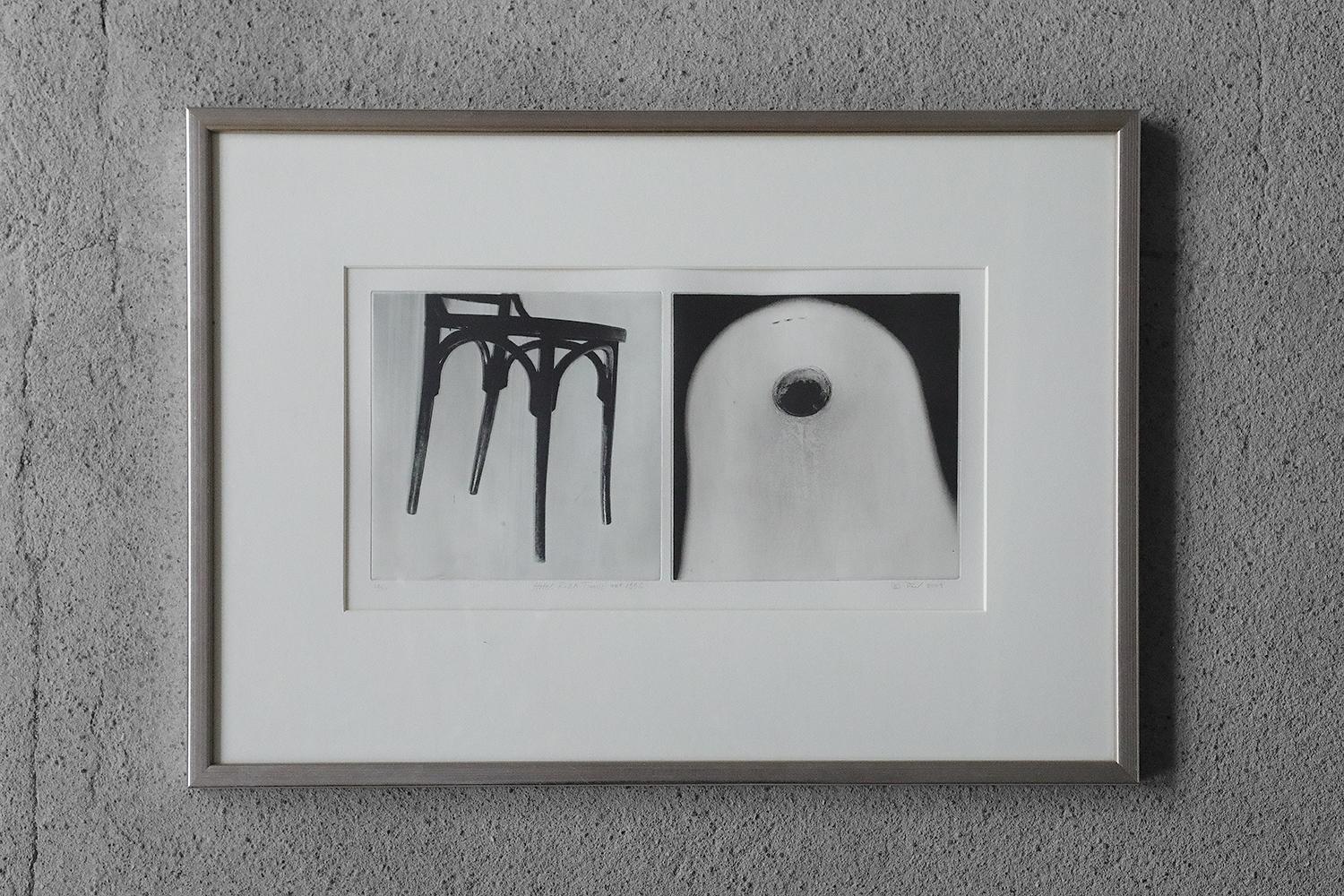 Scandinavian Modern Pär Broman, Hotel Ritz Tunis, Photo etching, 2001 For Sale