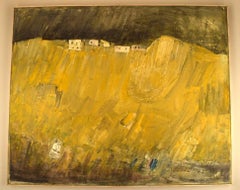Pär Lindblad, Swedish Artist, Modernist Landscape, 1960s