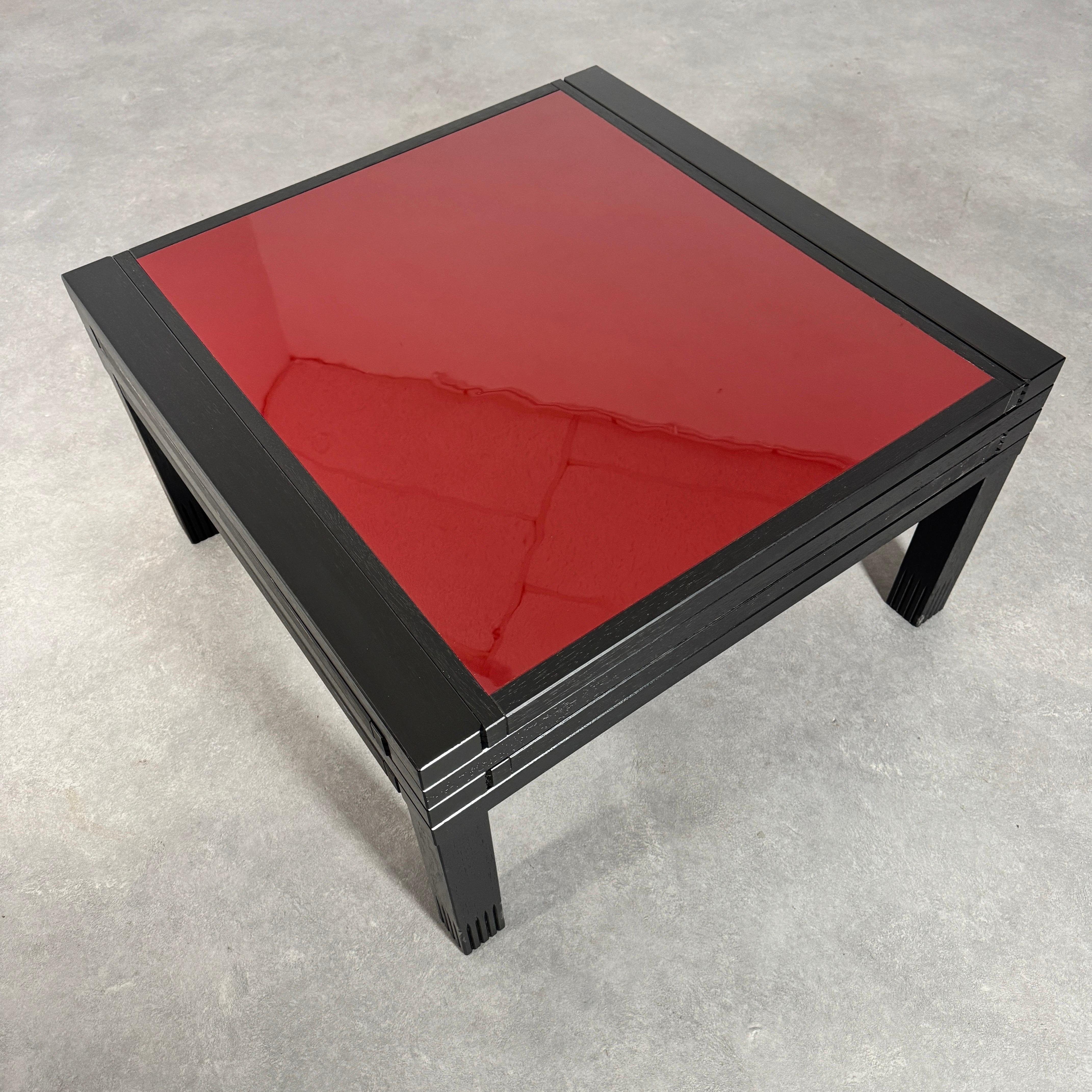PAR4 modular coffee table by Bernard Vuarnesson for ‘Bellato Italy’ 1980's. In Good Condition In CASTENRAY, NL
