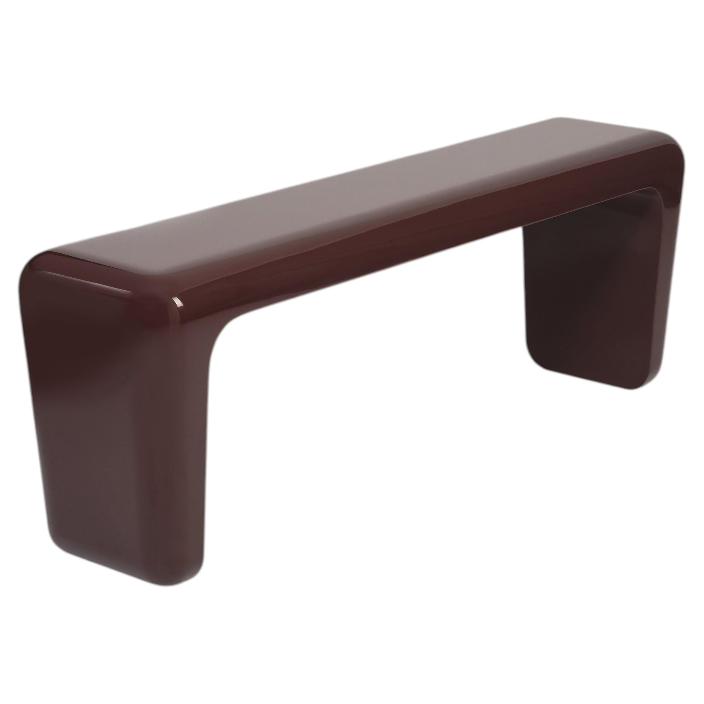 Para Console Table in Lacquer by Pendhapa For Sale