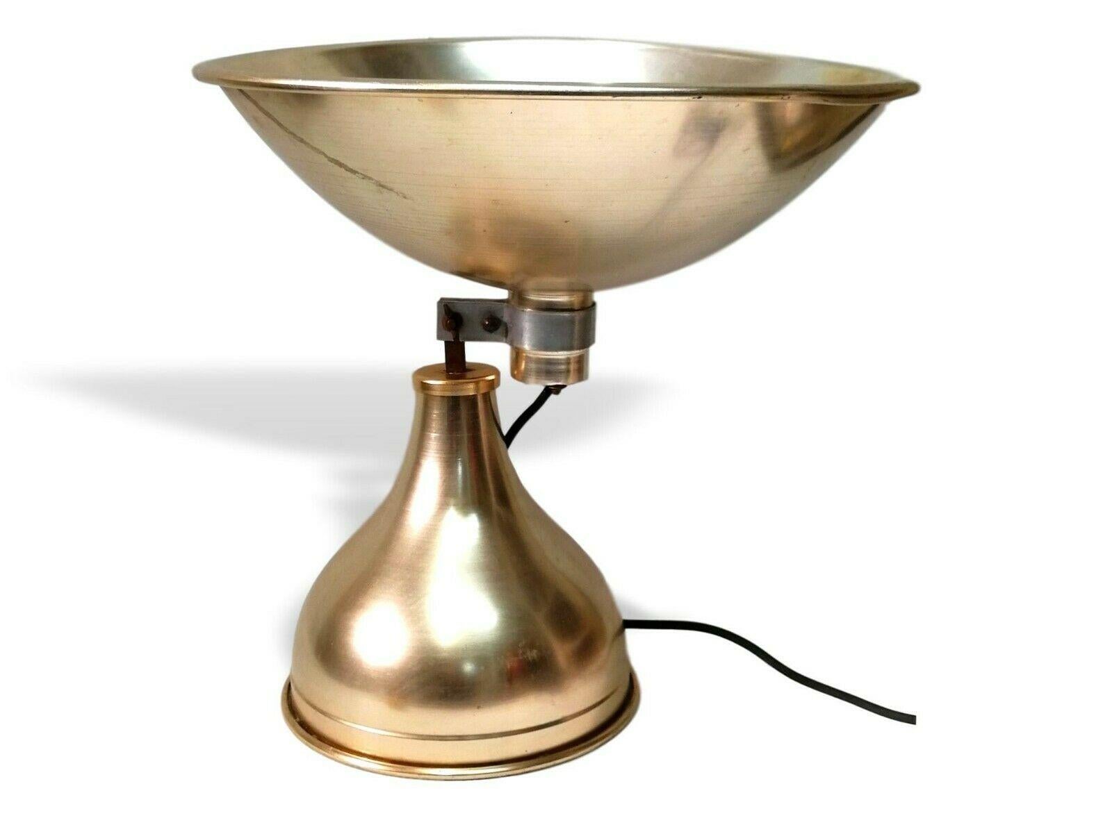 Late 20th Century Parabolic Shape Table Lamp For Sale