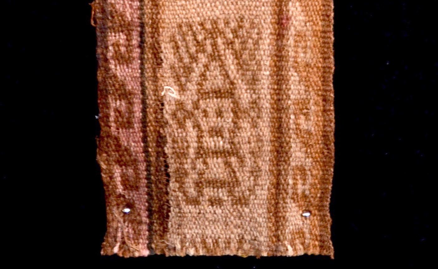 Peruvian Chancay Pre-Columbian Shaman Textile Peru circa 1100-1400 AD, Ex Ferdinand Anton