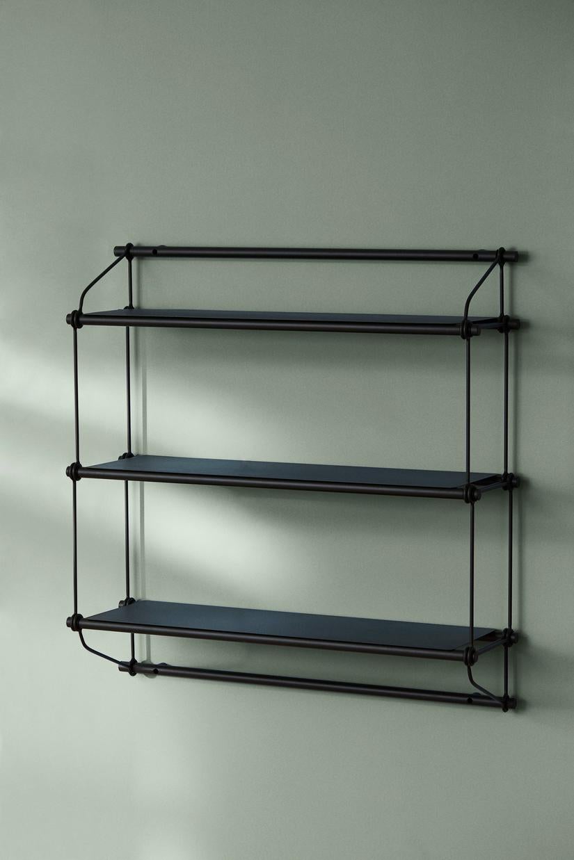 Steel Parade 1 Shelf Extention Green Olive by Warm Nordic For Sale