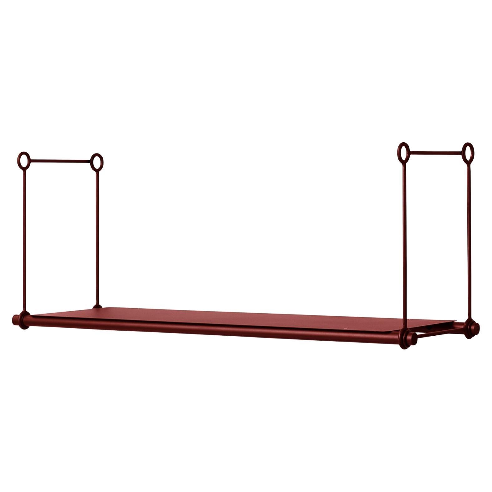 Parade 1 Shelf Extention Oxide Red by Warm Nordic For Sale